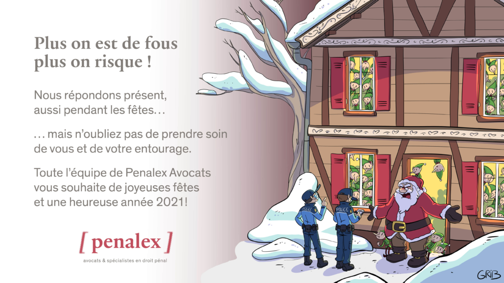Voeux de nouvelle année 2021 de Penalex Avocats SA